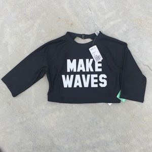 Make Waves Rash Guard